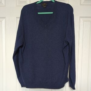 Cashmere Sweater Blue L